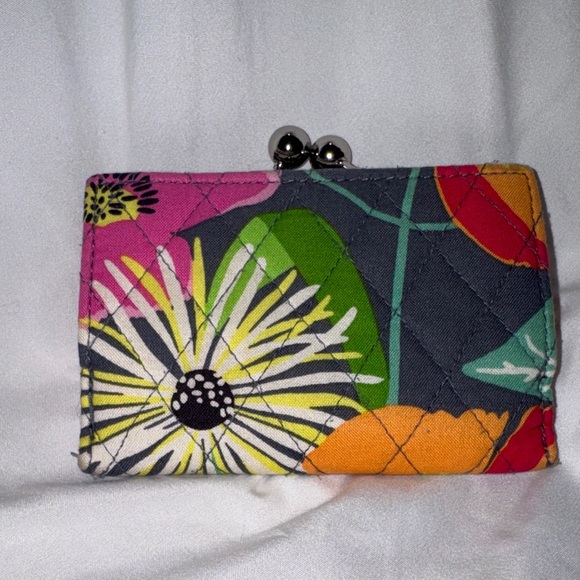 Vera Bradley Handbags - Vera Bradley Kiss-Lock Wallet - Pink Multi.